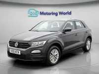 Usado VW T-Roc S 110 HP (80 kW) 2021 Cinzento SUV