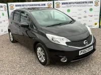 Used Nissan Note Acenta 90 HP (66 kW) 2013 Black Hatchback