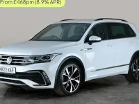 Used VW Tiguan R-line 150 HP (110 kW) 2023 White SUV