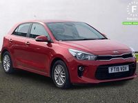 Used Kia Rio Air 2019 Red Hatchback