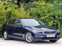 Used BMW 520 Sport Line 190 HP (139 kW) 2017 Blue Sedan