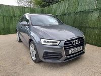 Begagnad Audi Q3 S-line plus 184 HK (135 kW) 2016 Grå SUV