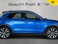 Used VW T-Roc R-line 190 HP (139 kW) 2020 Blue SUV