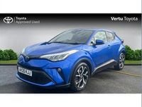 Used Toyota C-HR Design 122 HP (89 kW) 2020 Nebula blue (metallic paint) SUV