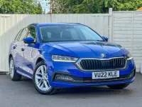 Used Skoda Octavia SE L 150 HP (110 kW) 2022 Blue Estate