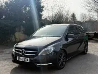 Used Mercedes B200 136 HP (100 kW) 2014 Black Hatchback
