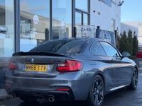 Used BMW M235 Sport Line 326 HP (239 kW) 2015 Grey Coupe