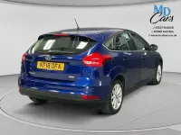 Used Ford Focus Titanium 2018 Blue Hatchback