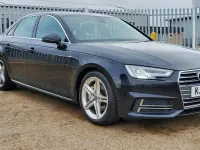 Used Audi A4 S-Line 190 HP (139 kW) 2017 Black Sedan