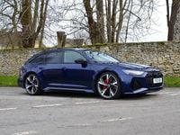 Begagnad Audi RS6 Comfort 2021 Blå Kombi