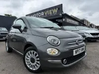 Used Fiat 500 Lounge 69 HP (50 kW) 2017 Grey Hatchback