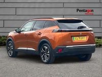 Used Peugeot e-2008 Allure Premium 100 kW (136 HP) 2022 Orange SUV