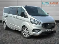 Used Ford Tourneo Custom Titanium 130 HP (95 kW) 2022 Silver Van