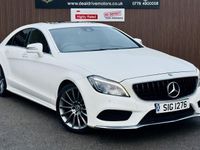 Used Mercedes CLS220 AMG Line Premium Plus 177 HP (130 kW) 2017 White Sedan