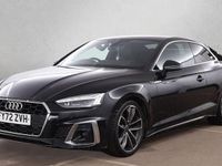 Used Audi A5 S-Line 150 HP (110 kW) 2022 Black Coupe