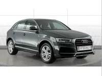 Used Audi Q3 S-Line 150 HP (110 kW) 2018 Green SUV