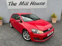 Second-hand VW Golf VII GT 150 CP (110 kW) 2014 Roșu Hatchback