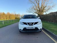Used Nissan Qashqai Acenta Premium 115 HP (84 kW) 2014 White SUV