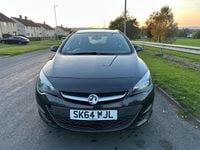 Used Vauxhall Astra Design Edition 2014 Black Estate