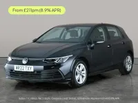 Used VW Golf VIII Life 150 HP (110 kW) 2022 Black Hatchback