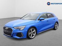 Used Audi A3 S-Line 2021 Blue Sedan