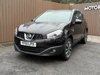 Used Nissan Qashqai N-TEC 110 HP (80 kW) 2011 Black SUV