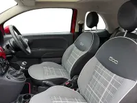 Used Fiat 500 Lounge 69 HP (50 kW) 2017 Red Hatchback