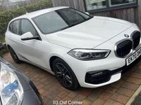 Used BMW 118 Sport Line 140 HP (102 kW) 2020 White Hatchback