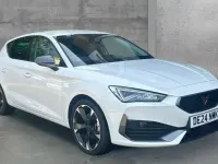 Used Cupra Leon 150 HP (110 kW) 2024 White Hatchback