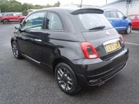Used Fiat 500 S 2021 Black Hatchback