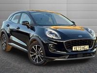 Used Ford Puma Titanium 125 HP (91 kW) 2023 Black Hatchback