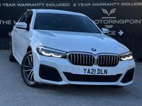 Used BMW 530 M Sport 2021 White Sedan
