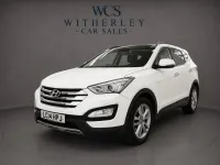 Used Hyundai Santa Fe Premium SE 194 HP (142 kW) 2014 White SUV