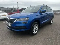 Used Skoda 110 R SE 110 HP (80 kW) 2021 Blue Estate