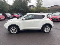 Used Nissan Juke Acenta 110 HP (80 kW) 2013 White SUV