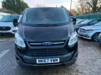 Used Ford Transit Custom Limited 170 HP (125 kW) 2017 Black Van
