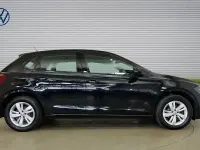 Used VW Polo Edition 95 HP (69 kW) 2019 Black Hatchback
