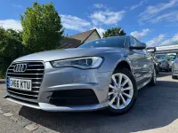 Usado Audi A6 Design 190 CV (139 kW) 2017 Gris Familiar