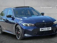 Used BMW M340 Shadowline 335 HP (246 kW) 2023 Blue Estate