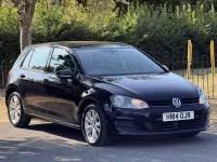 Used VW Golf VII SE 2014 Black Hatchback