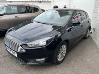 Używany Ford Focus Zetec 125 KM (91 kW) 2018 Czarny Hatchback