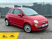 Used Fiat 500 Lounge 69 HP (50 kW) 2010 Red Hatchback