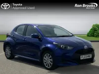 Used Toyota Yaris 2023 Blue Hatchback