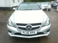 Used Mercedes E220 SE 2015 Silver Cabriolet