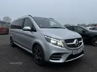 Usado Mercedes V220 AMG line 163 HP (119 kW) 2023 Prateado Monovolume