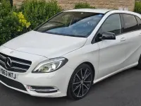 Used Mercedes B180 2013 White Hatchback