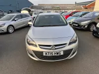 Used Vauxhall Astra Design Edition 136 HP (100 kW) 2015 Silver Hatchback