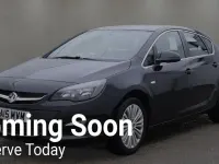 Used Vauxhall Astra Excite 100 HP (73 kW) 2015 Black Hatchback