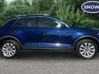 Used VW T-Roc SE 150 HP (110 kW) 2021 Blue SUV
