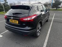 Used Nissan Qashqai N-Connecta 2016 Black SUV